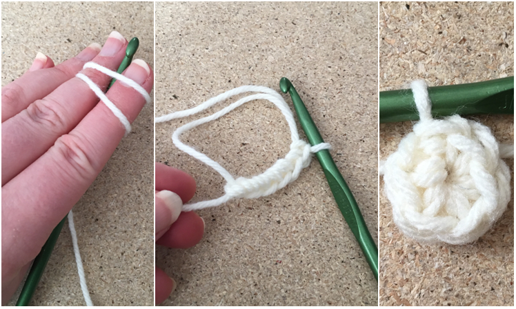Learn to Crochet: How to Make a Magic Circle (or Magic Ring) - The Birch  Cottage