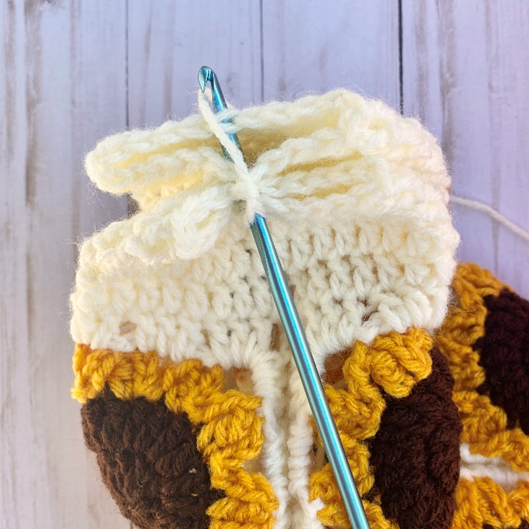 Sunflower Slouchy Hat - Crochet Pattern ~ Crafty Kitty Crochet