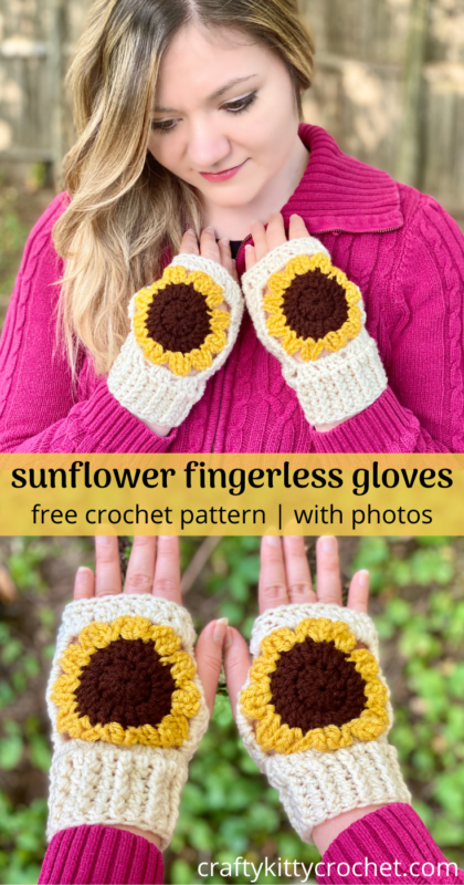 Easy Fingerless Gloves - Free Crochet Pattern and Video - You Should Craft