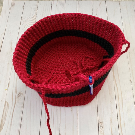 How to make your own crochet oval baskets - free pattern