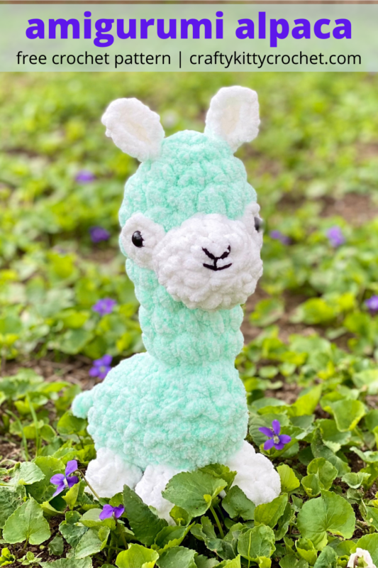 Amigurumi Alpaca - Crochet Pattern ~ Crafty Kitty Crochet