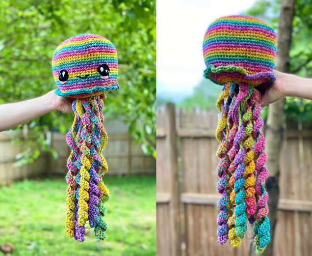Crochet Rainbow Purse for Little girls- Free Pattern - A Crafty
