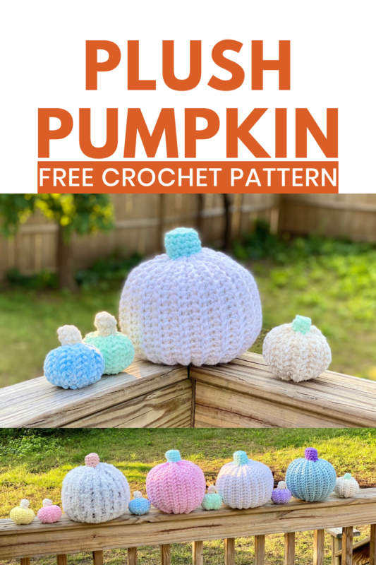 EASY Crochet Pumpkin Pattern for Beginners (Amigurumi Plushie