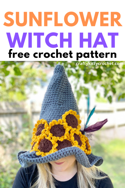 Pretty Witch Hat Crochet Pattern