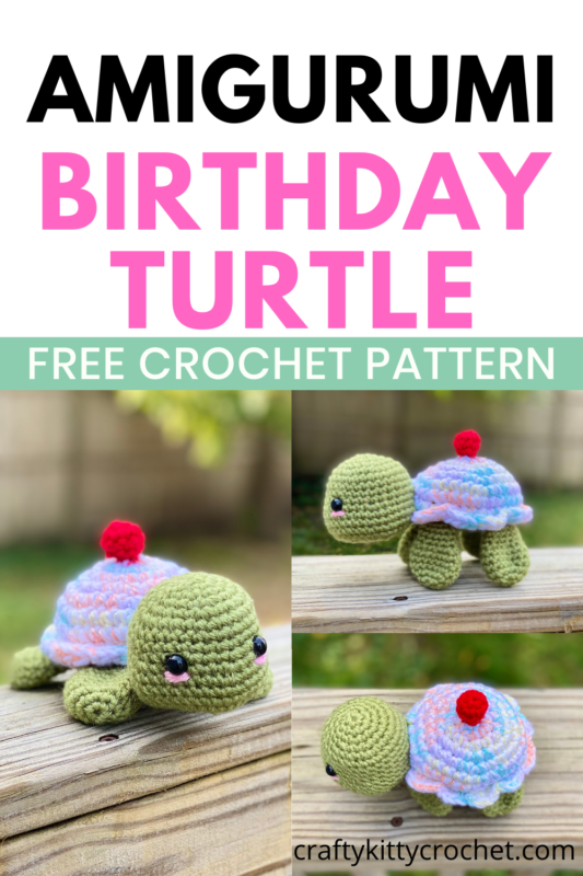 Crochet Turtle 9 inches Plushie Stuffed Animal Toy Tortoise | Perfect Gift  for All Ages, Birthdays & Occasions | Cozy, Cuddly & Decorative | Nursery