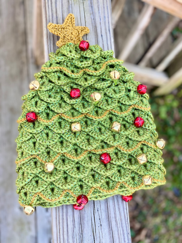 Christmas Tree Beanie - Crochet Pattern ~ Crafty Kitty Crochet
