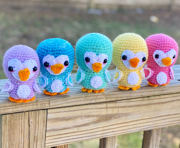 Amigurumi Hearty Penguin - Crochet Pattern ~ Crafty Kitty Crochet