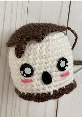 Kawaii Amigurumi S'mores pattern by Crafty Kitty Crochet