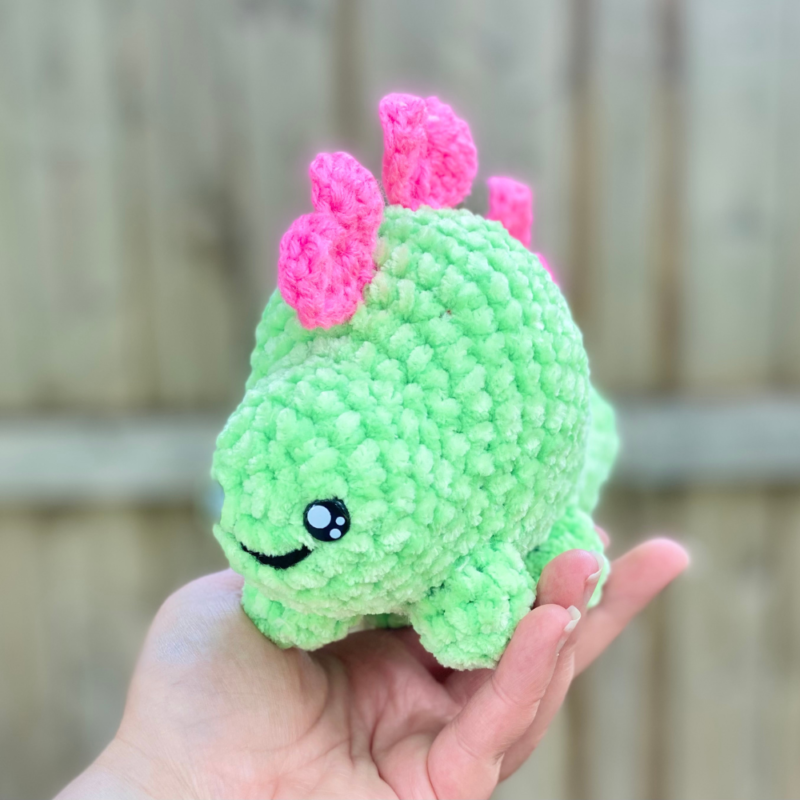 Mohu Mini Amigurumi Kit - Stegosaurus – EcoFriendlyCrafts